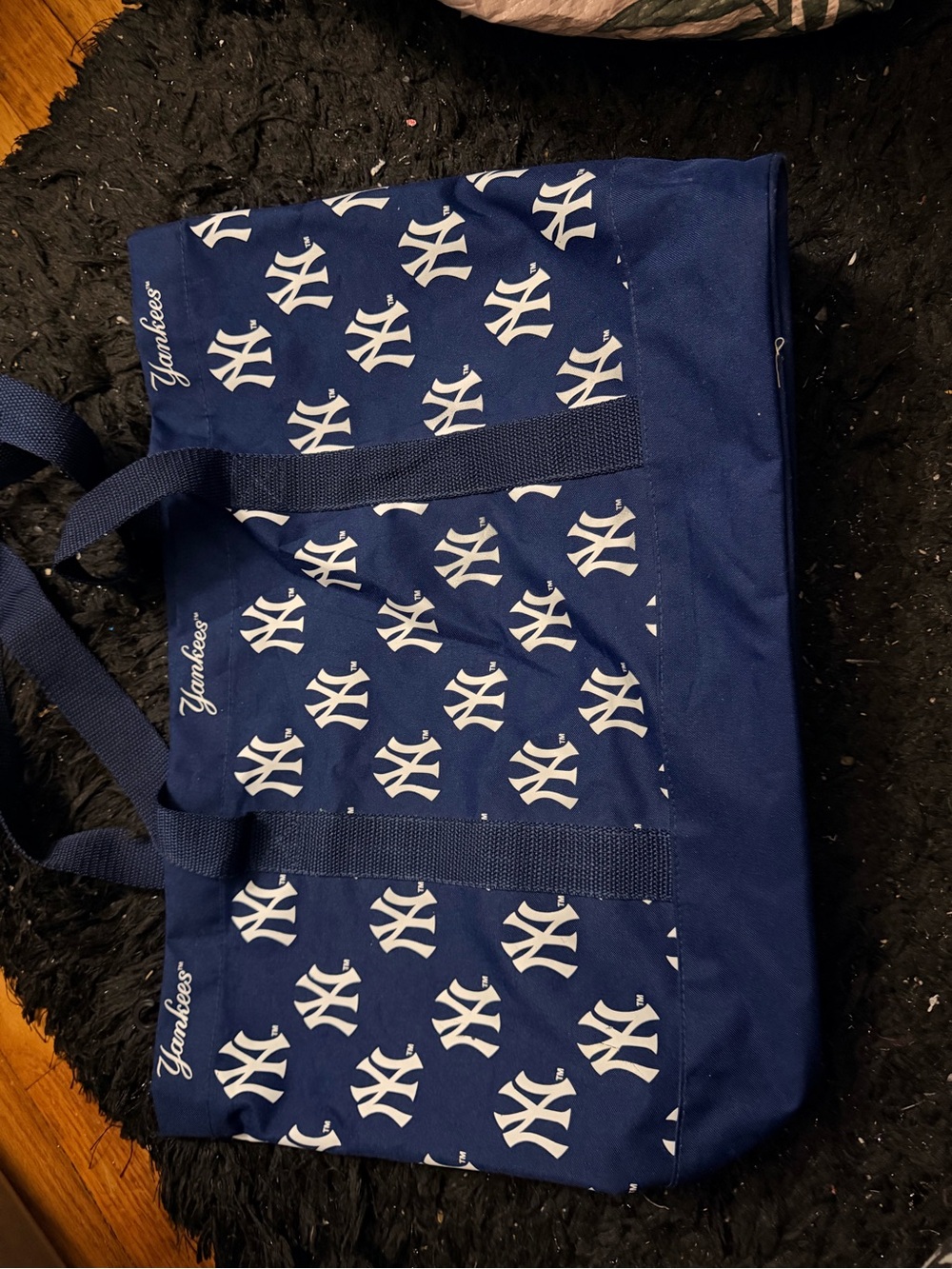Navy Canvas Tote Bag